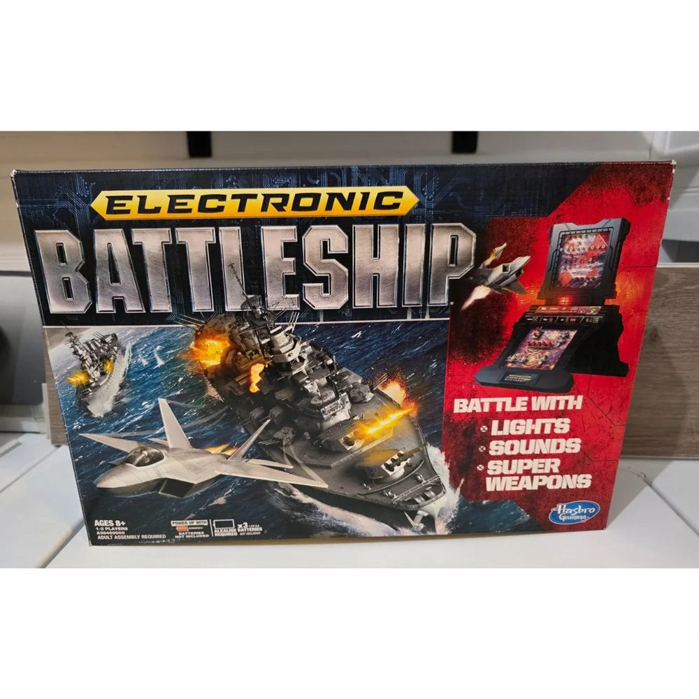2012 Electronic Battleship Game by Hasbro COMPLETE Working